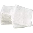 CarePrime Gauze Swabs | Gauze Swabs | Compresses | 8-fold Non-Sterile | Pack of 100 (10 x 10 cm)