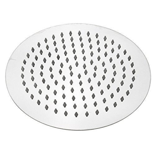 Edelstahl Rund Regendusche Überkopfbrause Rain Shower Head Rainfall 25*25cm