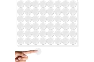 CZAKOMIX 20 Blatt 960 Klare Siegel Etiketten, Runde Aufkleber, Selbstklebende Umschlagaufkleber, geeignet zum Siegel von Umschlägen, zum Verschließen von Kunststoffboxen usw (Durchmesser: 3 cm)