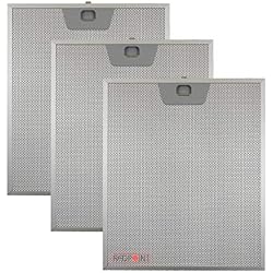 Kit 3 pièces. Filtres aluminium pour hottes Faber 253 x 300 x 8 mm