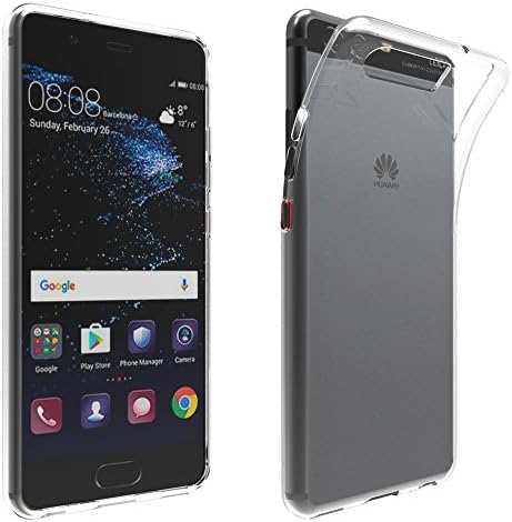 Huawei P10 Case, Lonvipi P10 Cover Clear Scratch Resistant Cover Huawei P10 Premium Crystal Clear Back Shock Absorption Bumper Ultra Thin Good Case P10 Tpu Gel Silicone Case Huawei P10