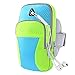 Produktbild Universal Sport Armband für Handys Armbag mit Kopfhörer-und Schlüsselhalter, Größe einstellbar Armband Smartphone für iPhone 7PLus 6 Plus 6S Plus Samsung Galaxy S5 S6 S7 Edge
