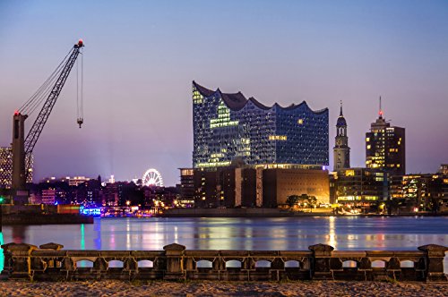 Preisvergleich Produktbild Wentworth-Wooden-Puzzles / Elbphilharmonie am Abend