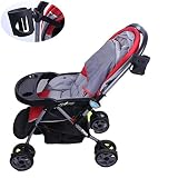 Kinderwagen Getränkehalter – welkey Buggy Kinderwagen Kinderwagen Trinken Flasche Tasse Halter mit Karabiner Clip Aufhänger - 4