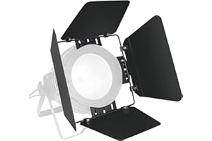 Betopper Barn Door, Alette frangiluce per Betopper Strobo Luci dj Palco Par COB LED, LC001-H LC002-H LC003-H LC200W-H (Escluso l'illuminazione)