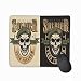 Produktbild Mouse Pad Skull Soldier Beret Print Concept Skull Print Concept Rectangle Rubber Mousepad 11.81 X 9.84 Inch