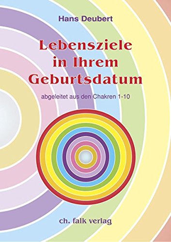 Lebensziele in Ihrem Geburtsdatum: ... abgeleitet aus den Chakren 1-10