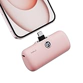 iWALK Bateria Portatil 4800mAh USB-C Sólo Compatible con iPhone 15 Serie,Bateria Externa Carga Rapida PD 20W, Petit Power Ban