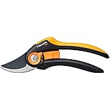 Fiskars Bypass-Gartenschere, Plus SmartFit, P541, Für frische Äste und Zweige, Antihaftbeschichtet, Edelstahl-Klingen, Länge: