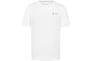 Mercedes AMG Petronas T-Shirt Homme F1 avec Petit Logo 3D de l'équipe
