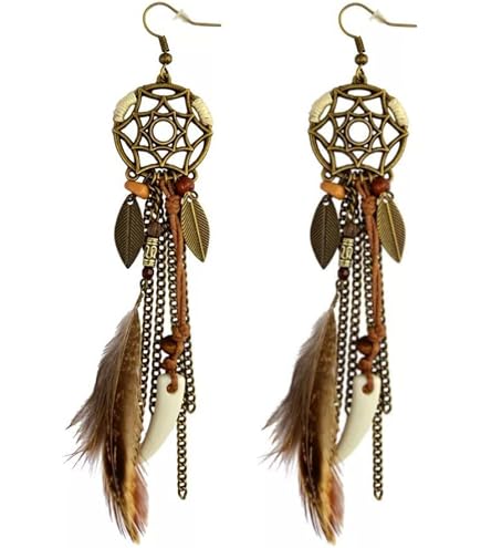 Lilla' Accessories Orecchini pendenti colorati,lavorati a mano,buco | Olga Bijoux