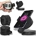 Produktbild Motorola Moto G Dual Sim 5 Zoll (2.Generation wurde zu Schutt und Asche-2014) - Schwarz 360 Grad Frontscheibe Mini Car Mount Halter Halterung + Reinigungstuch