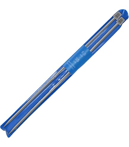 Sourcing Map Ferri Da Maglia Alluminio 4mm (US 6) – Set Da 4 Aghi Dritti 35cm Per Lana, Ideali Per Sciarpe E Maglioni Fai Da Te – Colore Viola