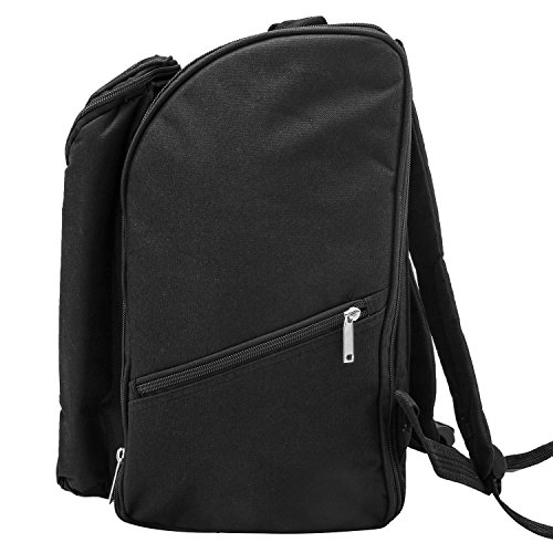 Picknick Rucksack „Diabolo“ inklusive Vollausstattung Kühltasche für 2 Personen - 3