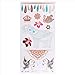 6 Sheets Jewelry Tattoo Sticker Temporary Waterproof Decal Paper Peacock Feather Sexy Products