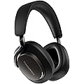 Bowers & Wilkins Px8 S2 Casque sans Fil à Réduction de Bruit avec Bluetooth Audio, & Recharge Rapide, 30 Heures de Lecture Haute Résolution et Microphone Intégré - Noir Onyx