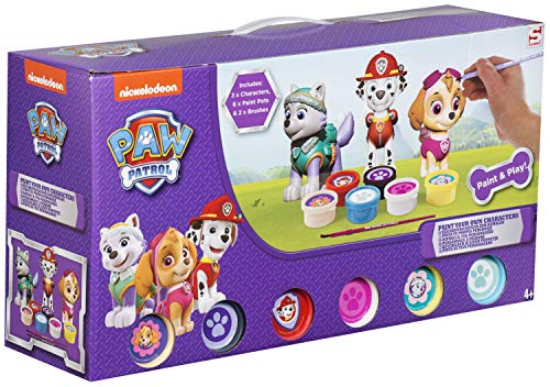 Cife- Figura Escayola Paw Patrol para Pintar Pack de 3, (PWP3-4269)