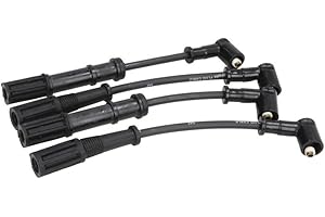 NGK 4746 zestaw przewodów zapłonowych, czarny