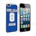 Produktbild Premier League personalisierbar individuell 2016 Away Fußball Shirt Kit Jeder Name und Nummer Sony Hartschale Schutzhülle für Apple iPhone, Samsung, Sony Xperia, HTC, Microsoft, Motorola von iPhone R Us®, Chelsea, iPhone 5 / 5S