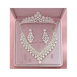 Material: Hochwertige Legierung, Diamant / Kunstperle