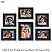 Ajanta Royal Classic set of 6 Individual Photo Frames (3-4x6, 2-5x5 & 1-6x8 Inch) : A-15 RS.690.00