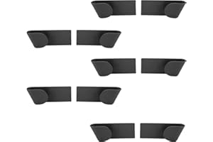 Fililogor Porta Pentola Autoadesiva, 10 Pezzi Porta Coperchi Autoadesiva, Supporto per Coperchio per Pentola a Parete per la Dispensa del Mobile Della Cucina