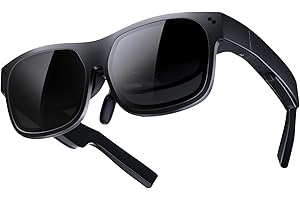 TCL RAYNEO NXTWEAR S+ AR Glasses, Advanced Edition. 215" Micro-OLED Augmented Reality, 49°FOV, 1080P Video Display, 120Hz, Dynamic Stereo Sound, 3D Movie, Multi-Window Work, Watch and Game on