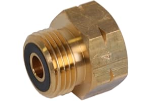 WELDINGER Adapter für 33 kg Propanflasche zum Anschluss von Campingregler