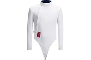 DJJYCTNM Fechtjacke – Schutzanzug für Fechtausrüstung, 350N-Folien-Degensäbel-Fechtausrüstungskostüm für Männliche und Weibliche Fechter (Color : Left Hand, Size : 60#)