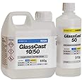 Clear Epoxy Resin UV Stable for Deep Coatings, River Table, 3D Art, Modelling Kit with Gloves (1kg)