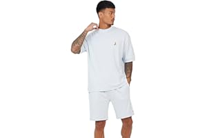 BRAVE SOUL Mens Short Sleeve T-Shirt and Shorts Set 2-Piece Summer Outfit for Everyday Comfort, Sizes- S to XXL