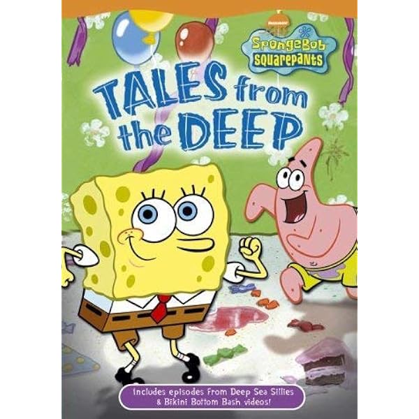 Spongebob Squarepants - Tales From The Deep DVD Regno Unito - 9 Episodi Divertenti - Foto 13