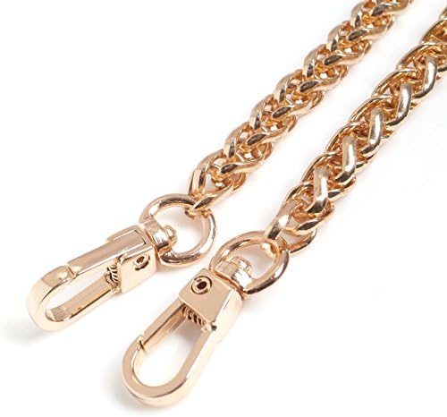 DIY Handbag Chains 7mm Plating Gold Metal Iron Lantern Chains Purse Handles Straps Shoulder Straps Replacement 35.4 Inches