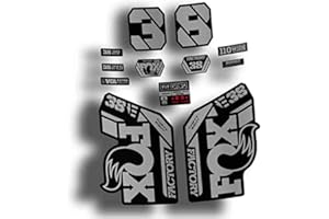 CUAC REVOLUTION Pegatinas Horquillas Compatible con Fox Factory 38 EBIKE 2021 Bicicleta Ciclismo