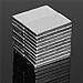 Produktbild daw21onlineshop Neodym Magnet N52 10x10x5mm selbstklebend Quader 50 Stück