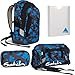 Produktbild Satch SLEEK Blue Triangle 4er Set Schulrucksack + Sporttasche + Schlamperbox + Stylerbox