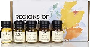 Drinks By The Dram Regions of Scotland Whisky Tasting Set, 5 x 3cl