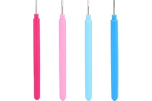 BOXOB 4 piezas Herramientas Filigrana de Papel, Bolígrafos de Filigrana Herramientas para Enrollar Flores Papel para Bricolaje Creaciones Tarjetas Manualidades Hecho a Mano Suministros (4 Colores)