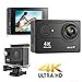 Produktbild MRDEER Action Cam WiFi Sports Kamera 4K Ultra HD 2" LCD Action Kamera Helmkamera Unterwasserkamera 170 ° Weitwinkel 30M Wasserdicht mit 18 Kostenlose Accessoires