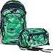 Produktbild Satch MATCH by Ergobag Green Camou 2-tlg. Set Schulrucksack + Sporttasche - Wächst mit bis 180cm Körpergröße!