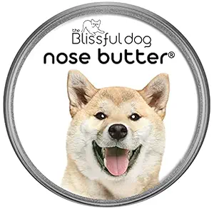 The Blissful Dog UNSC-4OZ-SHIBA Shiba Inu Unscented Nose Butter, 4 oz