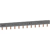 Legrand 404946E Feeding Comb, Splitter, 12-Module, 6-Device, 1-Phase, P+N