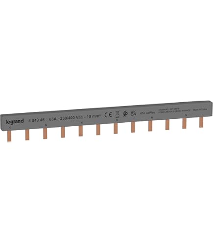 SCHNEIDER ACTI9 IDT40 PEIGNE DE RÉPARTITION 1P+N 80A 12 MODULES - A9XPN612