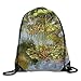 Produktbild nutolip Beam Mund Rucksack Ölgemälde Baum Rucksack Rucksack, Neuheit Persönlichkeit Travel bag-17 * 35,6 cm