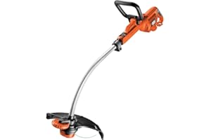 BLACK+DECKER Electric Strimmer, 700W, 240V, Corded, Automatic Single Line Feed, Cutting Width 33cm, GL7033-GB