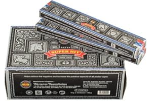 Pamai Pai® 180 g Nag Champa Super Hit - cena podstawowa: 6,66 €/100 g - czarne kadzidełka kadzidełka kadzidełka
