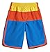Solid Block Swimsuit Trunks - Spring Brights - 4 Color: Spring Brights Size: 4
