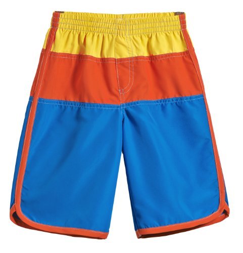 Solid Block Swimsuit Trunks - Spring Brights - 4 Color: Spring Brights Size: 4