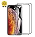 Produktbild humixx Panzerglas für iPhone XS Max (2 Stück),mit Positionierhilfe,3D Vollständigen Abdeckung,9H Härtegrad,Anti-Kratzen,Anti-Bläschen,Hülle Freundllich,Perfekt Schutzfolie für iPhone XS Max-Schwarz
