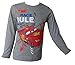 Disney Cars Lightning McQueen Boys Long Sleeved Top 100% Cotton 3,4,5,6,8Y (4 Years / Height 104cm, Grey)